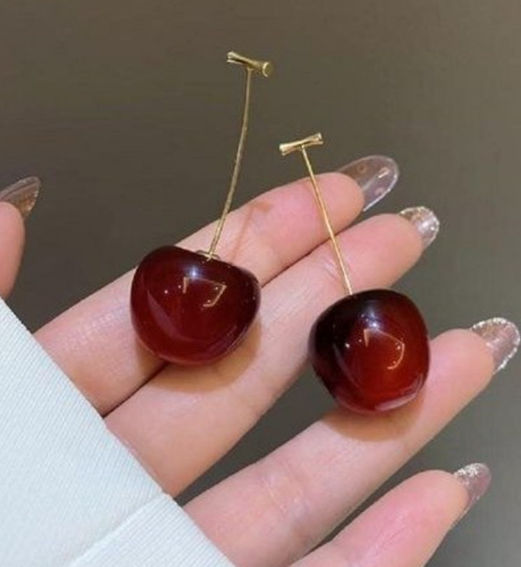گوشواره گیلاس اصلی🍒